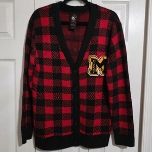 Disney x Forever 21 Mickey Collegiate Cardigan Sweater